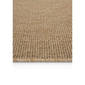 Cool Halı Milano 664 Bej Hasır Dokulu Kilim Salon Mutfak Koridor Kesme Yolluk Dokuma Makine Halısı