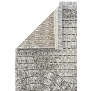 Cool Halı Hasır 623 Gri İnce Halı Kilim Mutfak Halısı Kesme Halı Oturma Odası Halısı Yazlık Halı