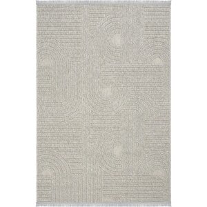 Hasır 623 Gri İnce Halı Kilim Mutfak Halısı Kesme Halı Oturma Odası Halısı Yazlık Halı 160x200 cm
