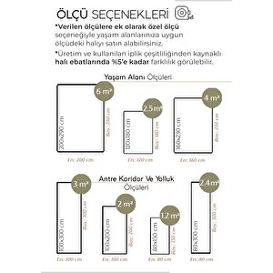 Milano 664 Krem Hasır Dokulu Kilim Salon Mutfak Koridor Kesme Yolluk Dokuma Makine Halısı 120x450 cm