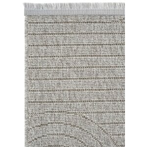 Cool Halı Hasır 623 Gri İnce Halı Kilim Mutfak Halısı Kesme Halı Oturma Odası Halısı Yazlık Halı