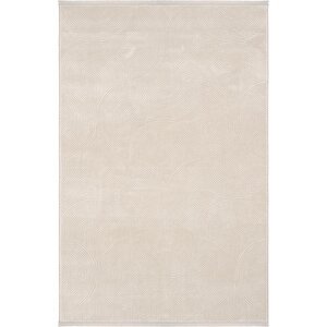 Safir 8613 Bej Halı Yolluk Salon Halısı Kesme Antre Koridor Halısı Yatak odası halısı 120x180 cm