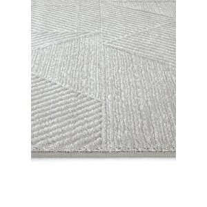 Cool Halı Safir 8606 Gri Halı Yolluk Salon Halısı Kesme Antre Koridor Halısı Yatak odası halısı