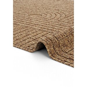 Cool Halı Hasır 623 Kahve İnce Halı Kilim Mutfak Halısı Kesme Halı Oturma Odası Halısı Yazlık Halı