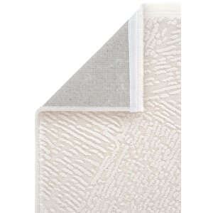 Cool Halı Safir 8608 Krem Halı Yolluk Salon Halısı Kesme Antre Koridor Halısı Yatak odası halısı