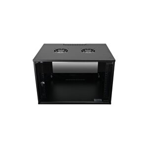 15u 600x600 Mm Duvar Tipi Soho Rack Kabinet Siyah 2 Yıl Üretici Garantili
