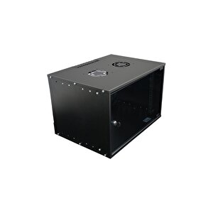 15u 600x600 Mm Duvar Tipi Soho Rack Kabinet Siyah 2 Yıl Üretici Garantili