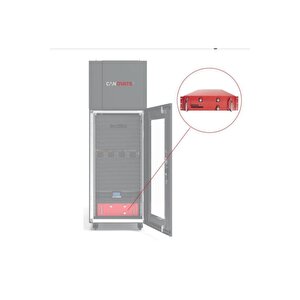 3u Yangın Algılama Ve Söndürme Sistemi Novec1230 Gazlı Maksimum 3m3 Rack Kabinet Için