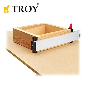 Troy Kıskaçlı Alüminyum Testere Kılavuzu, 60cm