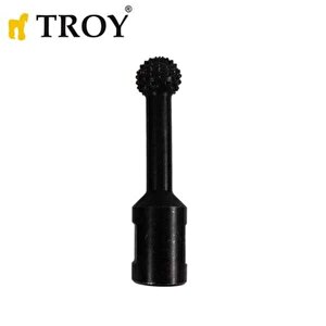 Troy 25080 Avuç Taşlama İçin Küresel Ahşap Zımpara, Öğütme Ucu, M14-20