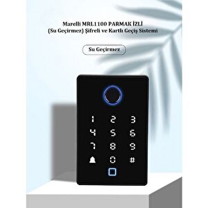 Mrl1100 Su Geçi̇rmez - Parmak İzli̇ Geçiş (giriş) Sistemi (ünitesi)