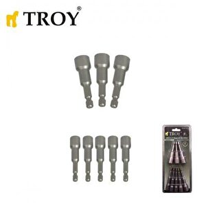 Troy  Mıknatıslı Lokma Adaptör Seti, 8 Parça