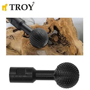 Troy 25082 Avuç Taşlama İçin Küresel Ahşap Zımpara, Öğütme Ucu, M14-40