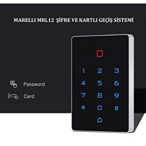 Mrl12 Su Geçi̇rmez Kart Ve Şifreli Geçiş (giriş) Sistemi (ünitesi)
