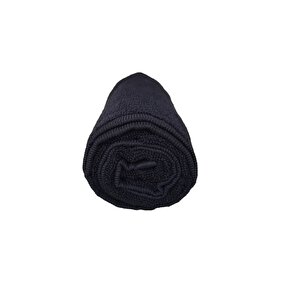 6lı Paket Boya Tutmayan Mikrofiber El Yüz Spor Kuaför Havlusu 50x90 Cm Siyah
