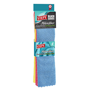 Mi̇krofi̇ber Temi̇zli̇k Bezi̇ 36x26cm 4 Lü