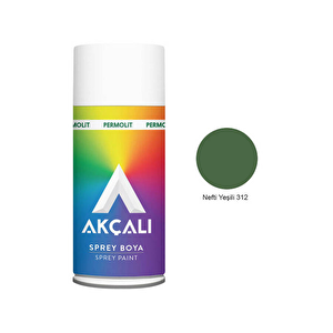 Akçali 312 Nefti̇ Yeşi̇l Sprey Boya 400 Ml