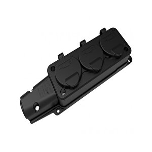 Bemi̇s Kauçuk Ip54 Üçlü Grup Priz Monofaze  Bk1-1402-3613
