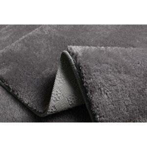 Modern Dekoratif Puffy Peluş Halı Yolluk 150x230 cm