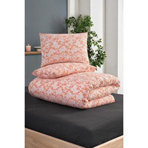 (100x200 Lastikli Çarşaflı) Tek Kişilik Nevresim Takımı , Çift Renk, Kırışmaya Dayanıklı 100x200 cm