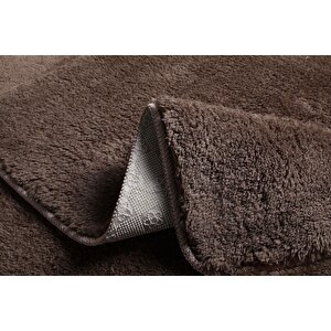 Modern Dekoratif Puffy Peluş Halı Yolluk 120x150 cm