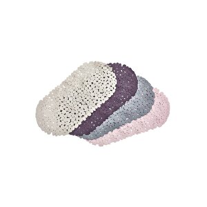 1 Adet Vantuzlu Banyo Ve Duş Kaydırmaz Paspası 34 Cm X 68 Cm Antrasi̇t Renk