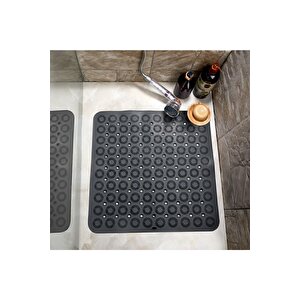 1 Adet Kare Masajlı Silikon Banyo & Duş Kaydırmazı Pembe Renk Gp-150