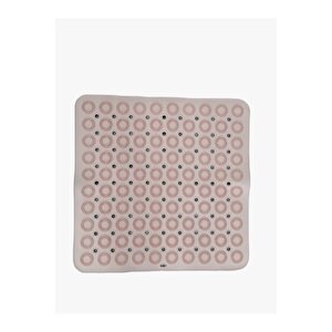 1 Adet Kare Masajlı Silikon Banyo & Duş Kaydırmazı Pembe Renk Gp-150