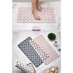 1 Adet Kaydırmaz  Duşakabin Banyo Ve Duş Paspası 66 Adet Vantuzla Yapışır 33 X 66 Cm