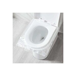 50 Adet Kullan At Klozet Örtüsü Klozet Poşeti Klozet Kapak Örtüsü Dispenseri