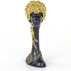Afrikalı Kadın 14x11x30 Cm