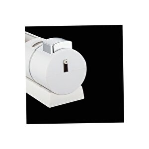 1 Adet 400 Ml Duvara Monte Manuel Sabunluk Sıvı Lavabo Sabunluk El Sabunu Beyaz Renk
