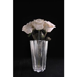 Çiçek Cam Dekoratif Vazo 17x30 Cm – C1-1-288