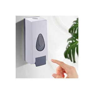 1 Adet Manuel Sıvı Sabunluk Banyo Duş Şampuanı Jel Deterjan Dağıtıcı Duvara Monte Sabunluk