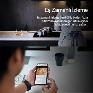 Xenon Smart Akıllı Bebek Kamerası Dijital 5'' LCD Monitörlü Mobil Uygulama Denetimli Sıcaklık ve Nem Ölçen Ninni Çalan Gece Görüşlü Çift Yönlü Ses İletişimli Bebek İzleme Monitörü Baby Camera X7202