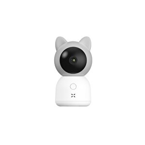 Akıllı Bebek Kamerası Sıcaklık Ve Nem Ölçümü Ve Ninni Çalma Smart Baby Camera