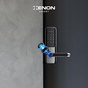 Xenon Smart Parmak İzi ile Açılabilen Mobil Uygulama ile Kontrol Edilebilen Akıllı Kilit Elektronik Kapı Kilidi Dokunmatik Şifreli Hırsızlık Önleyici Mekanik Anahtarsız Giriş Kilidi X8051