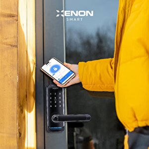 Parmak İzi ile Açılabilen Mobil Uygulama ile Kontrol Edilebilen Akıllı Kilit Elektronik Kapı Kilidi Dokunmatik Şifreli Hırsızlık Önleyici Mekanik Anahtarsız Giriş Kilidi X8056