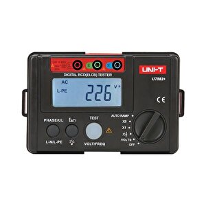 Unit Ut-582+ Dijital Rcd (elcb) Test Cihazı ;ub