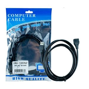Ironstar 1002uz 2.0 Usb Uzatma Kablosu 2mt ;class