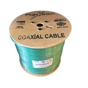 Ironstar Topkablo 032-rg6/ U6 300 Mt Yeşi̇l Anten Kablosu;class