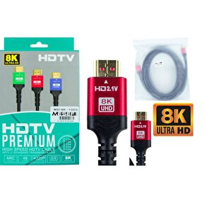 Msf8k-1003 Mesef Kutulu 1. Kalite 8k Hdmi Kablo 3 Mt ;class