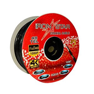 Ironstar Topkablo W Rg6-u4 48 Tel Beyaz Anten Kablosu 100 Mt;class