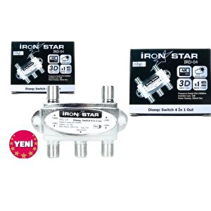 Ironstar Ird 04-4 İn 1 Out Diseqc Switch 950-2400mhz;class