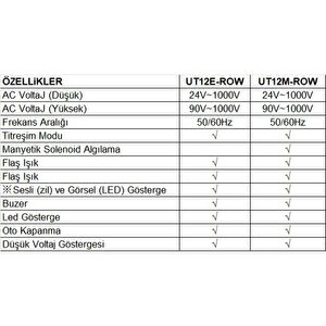 Ut 12e-row Ac Voltaj Dedektörü;ub