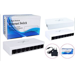Ironstar Irs G8-8 Port 10/100/1000 Gi̇gabi̇t Desktop Switch;class
