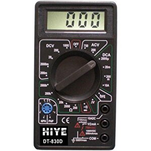 Hiye Dt 830d Dijital Ölçü Aleti ;ub;class