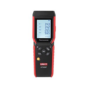 Unit Ut-325f 4 Kanallı Yüksek Hassasiyetli Dijital Termometre; Sıcaklık Ölçer; Bluetooth ;ub