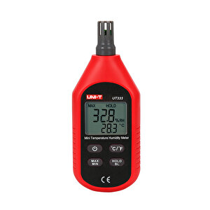 Unit-333 Lcd Mini Dijital Hava Sıcaklığı Ve Nem Ölçer ;uni-t