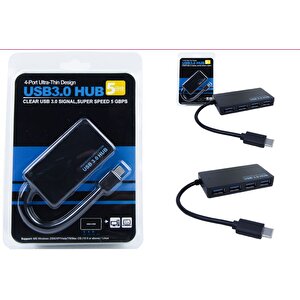 Iru-d12 Usb 3.0 Hub C (1*3.0 And 3*2.0) ;class